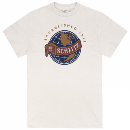 Schlitz Globe Logo - Established 1849 T-Shirt