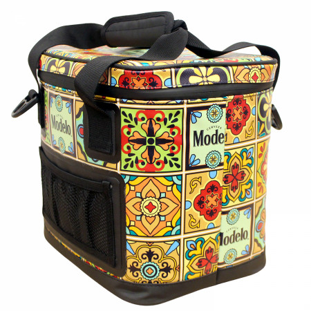 Modelo Tile Pattern 18-Can Premium Welded Insulation Box Cooler