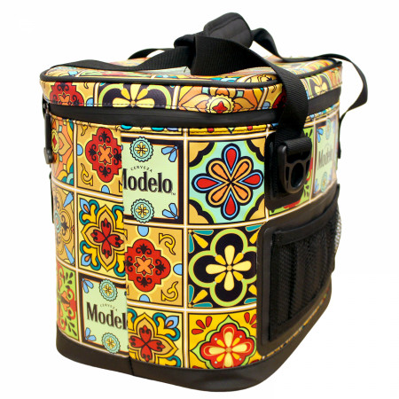 Modelo Tile Pattern 18-Can Premium Welded Insulation Box Cooler