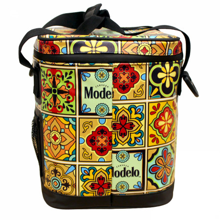 Modelo Tile Pattern 18-Can Premium Welded Insulation Box Cooler