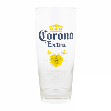 Corona Extra Clear Logo 16 oz Becher Glass