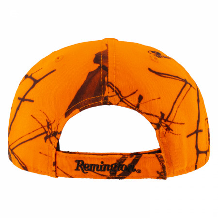 Remington Orange Hunt Camo Adjustable hat