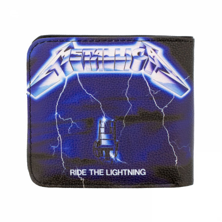 Metallica Ride The Lightning Art Bifold Wallet