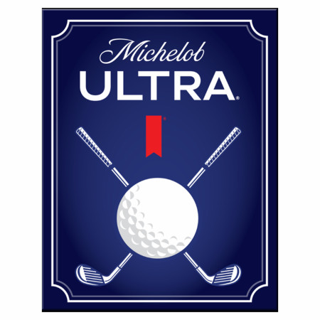Michelob Ultra Golf Tin Sign