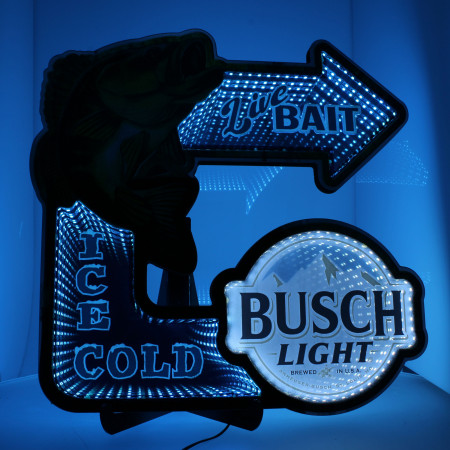 Busch Light Live Bait Fishing Arrow Infinity Light