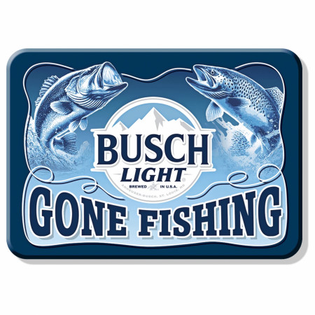 Busch Light Gone Fishing Magnet