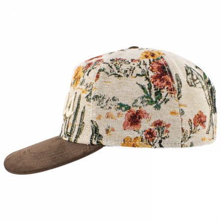 Coors Western Flora Pattern Jacquard Adjustable Hat