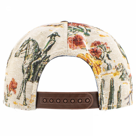 Coors Western Flora Pattern Jacquard Adjustable Hat