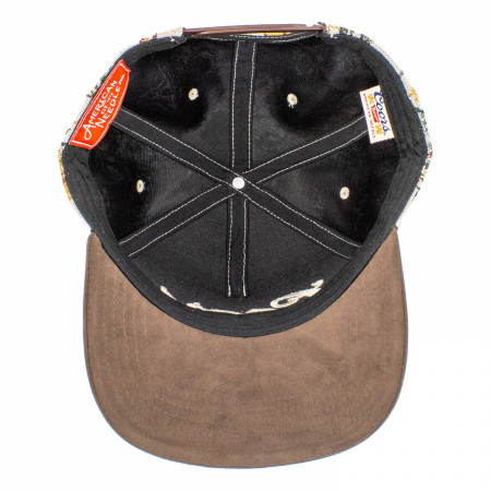 Coors Western Flora Pattern Jacquard Adjustable Hat