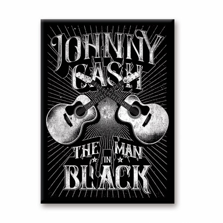 Johnny Cash The Man in Black Magnet