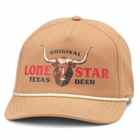 Lone Star Beer Long Horns Adjustable Rope Hat