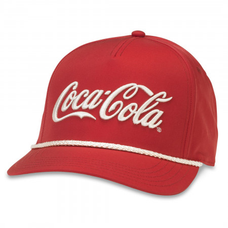 Coca-Cola Embroidered Logo Traveler Adjustable Hat