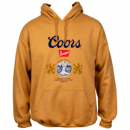 Coors Golden Banquet Beer Logo Hoodie