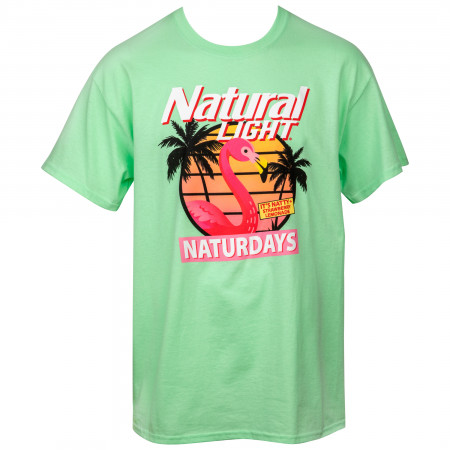 Natural Light Naturdays Flamingo T-Shirt