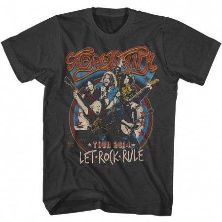Aerosmith Let Rock Rule Tour Tshirt