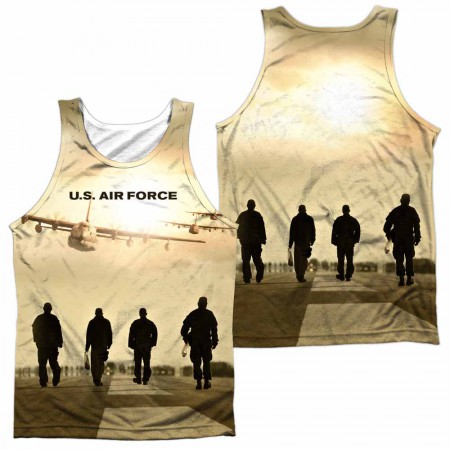 Air Force Long Walk Sublimation Tank Top