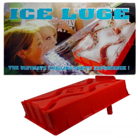 Ice Luge Ramp Tray Party Drinking Game