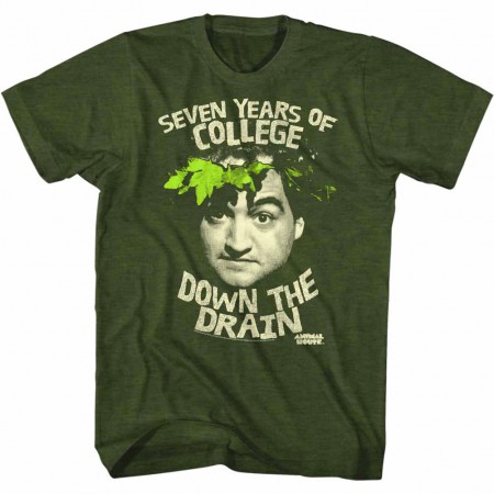 Animal House Down The Drain Green TShirt