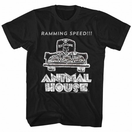 Animal House Ramming Speed Black TShirt