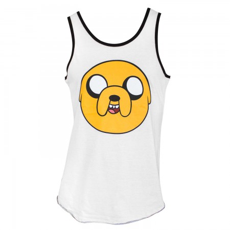 Adventure Time Men's White Jake Tank Top