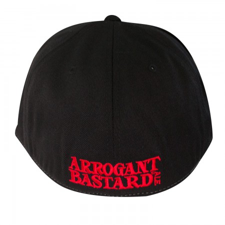 Arrogant Bastard Red & Black Hat