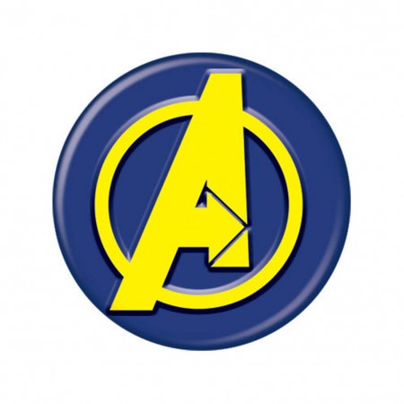 Avengers Logo Button