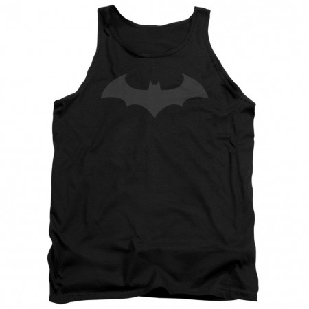 Batman Black on Black Logo Tank Top