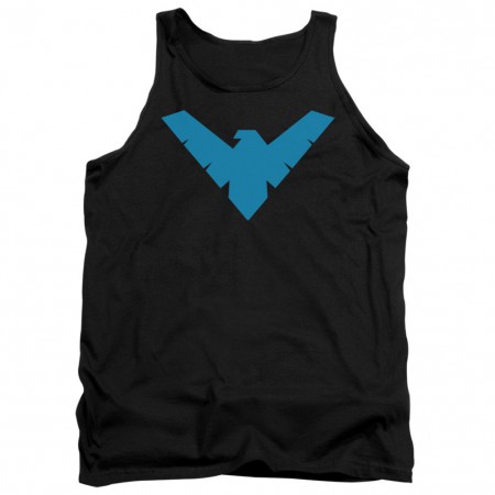 Nightwing Logo Black Tank Top