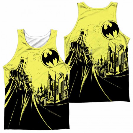 Batman Bat Signal Sublimation Tank Top