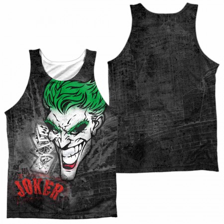 Batman Joker Sprays The City Sublimation Tank Top