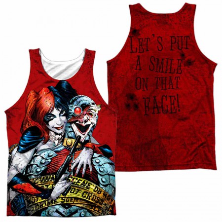Batman Crime Scene Sublimation Tank Top