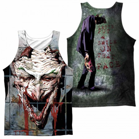 Batman Smile Sublimation Tank Top