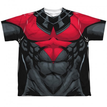 Nightwing Red Uniform Youth Costume Tee