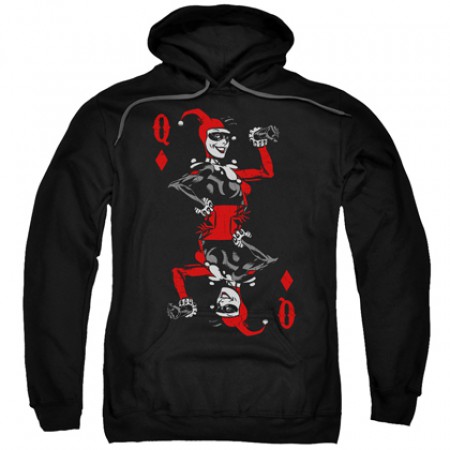 Harley Quinn Queen of Hearts Hoodie