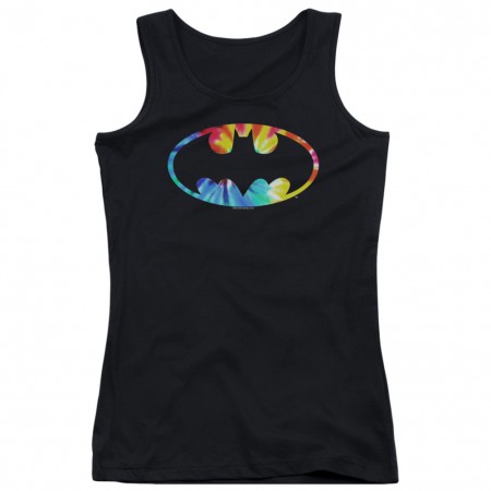 Batman Tie Dye Logo Women's Tank Top