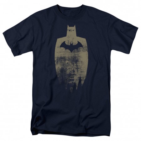 Batman Golden Shadow Men's Blue T-Shirt