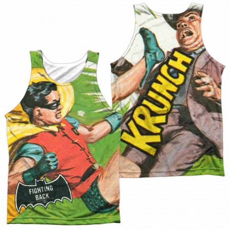 Batman Classic Tv Fighting Back Sublimation Tank Top