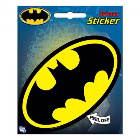 Batman Superhero Logo Sticker