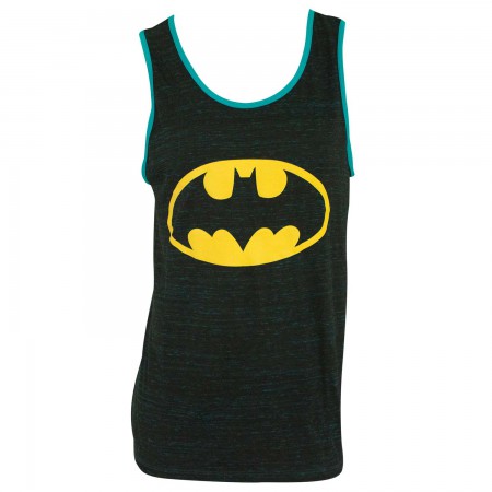 Batman Men's Blue Trim Tank Top
