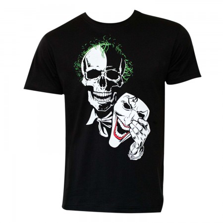 Joker Men's Black Mask T-Shirt