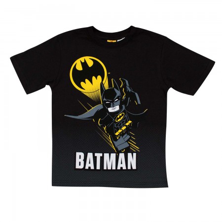 Batman LEGO Boy's Black Tee Shirt