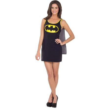 Batman Women's Black Caped Costume Dress