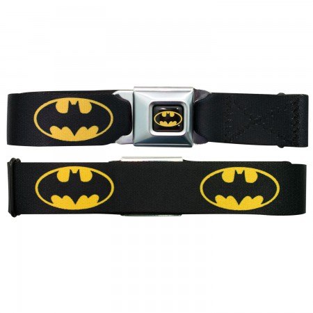Batman Logo Seatbelt Belt