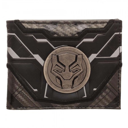 Black Panther Bifold Medallion Wallet