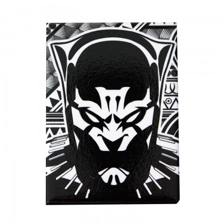 Black Panther Black & White Magnet