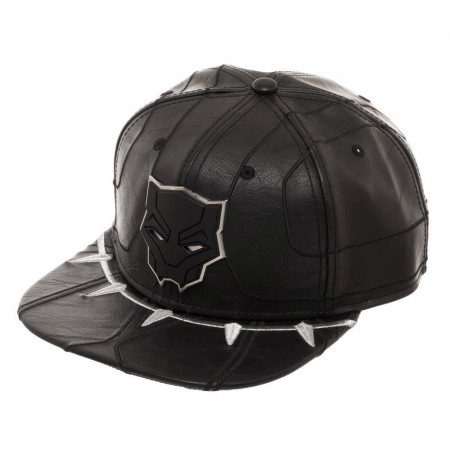 Black Panther Black Suit Up Snapback Hat