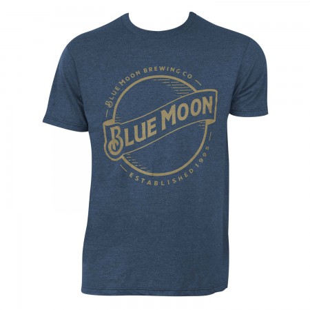 Blue Moon Gold Logo Tee Shirt