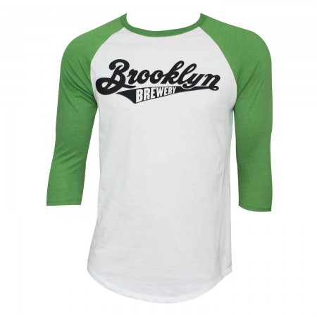 Brooklyn Brewery 3/4 Baseball Sleeve Tee Shirt