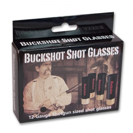 Buckshot Shotglasses 4-Pack