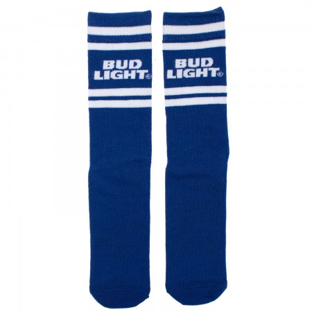 Bud Light Striped Socks